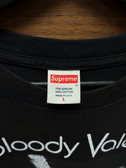 SS2020 Supreme x My Bloody Valentine ‘Feed me with Your Kiss’ Black Graphic T-Shirt