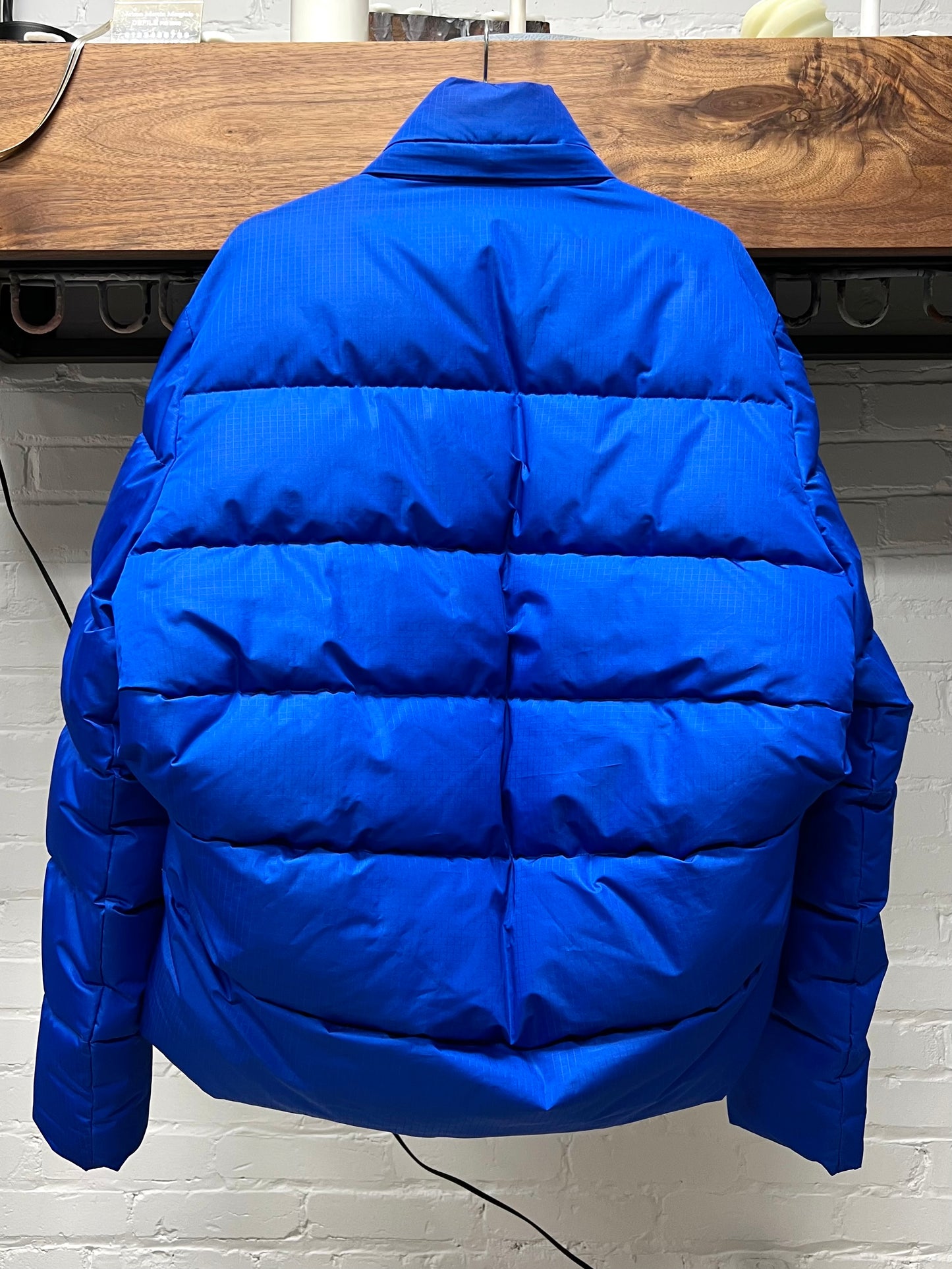 Balenciaga C-Shape Blue Puffer Jacket