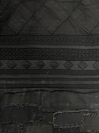 SS03 Undercover ‘Scab’ Patchwork Black Pants
