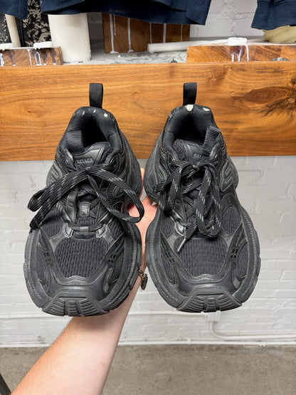 Balenciaga ‘10XL’ Black Platform Sole Oversized Low Top Sneakers