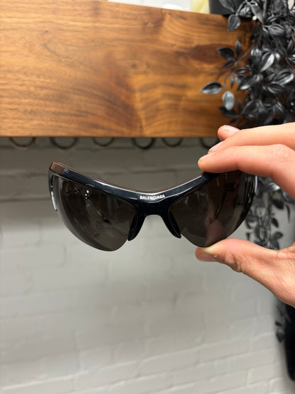 Balenciaga ‘Wire’ Retractable Cat Eye Sunglasses