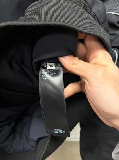 SS2020 Balenciaga Padded ‘Moto Racer’ Black Oversized Jacket