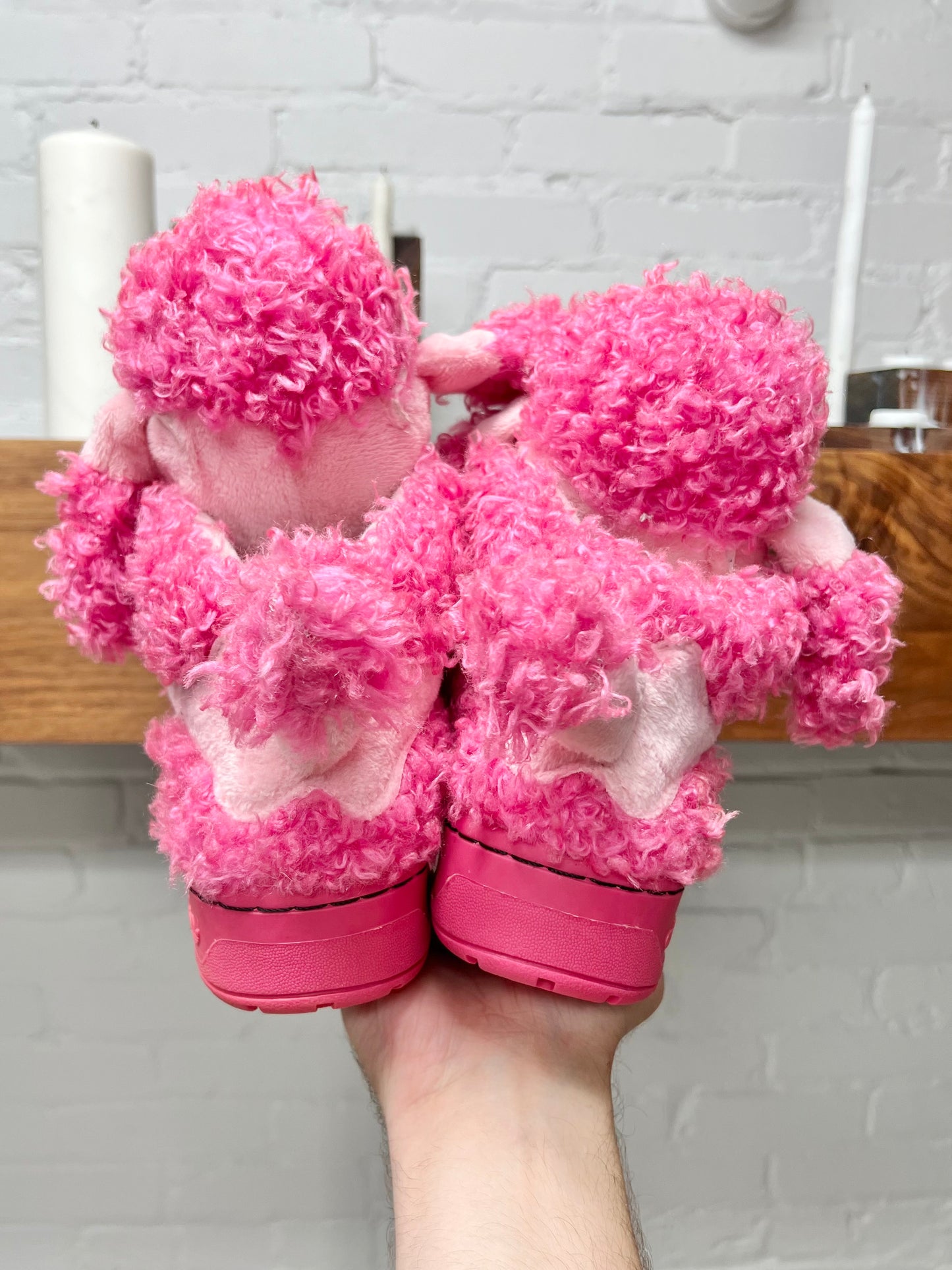 SS2013 Jeremy Scott x Adidas ‘Poodle’ High Top Sneakers