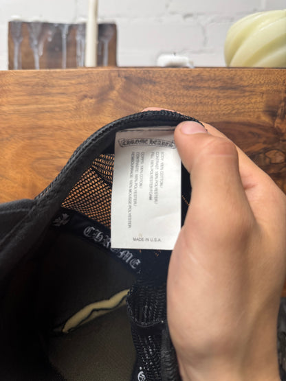 Chrome Hearts ‘Honolulu’ Black Mesh Trucker Hat