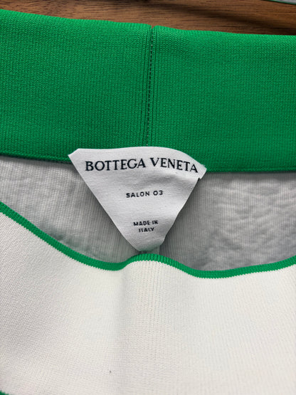 SS2022 Bottega Veneta White/Green Track Pants