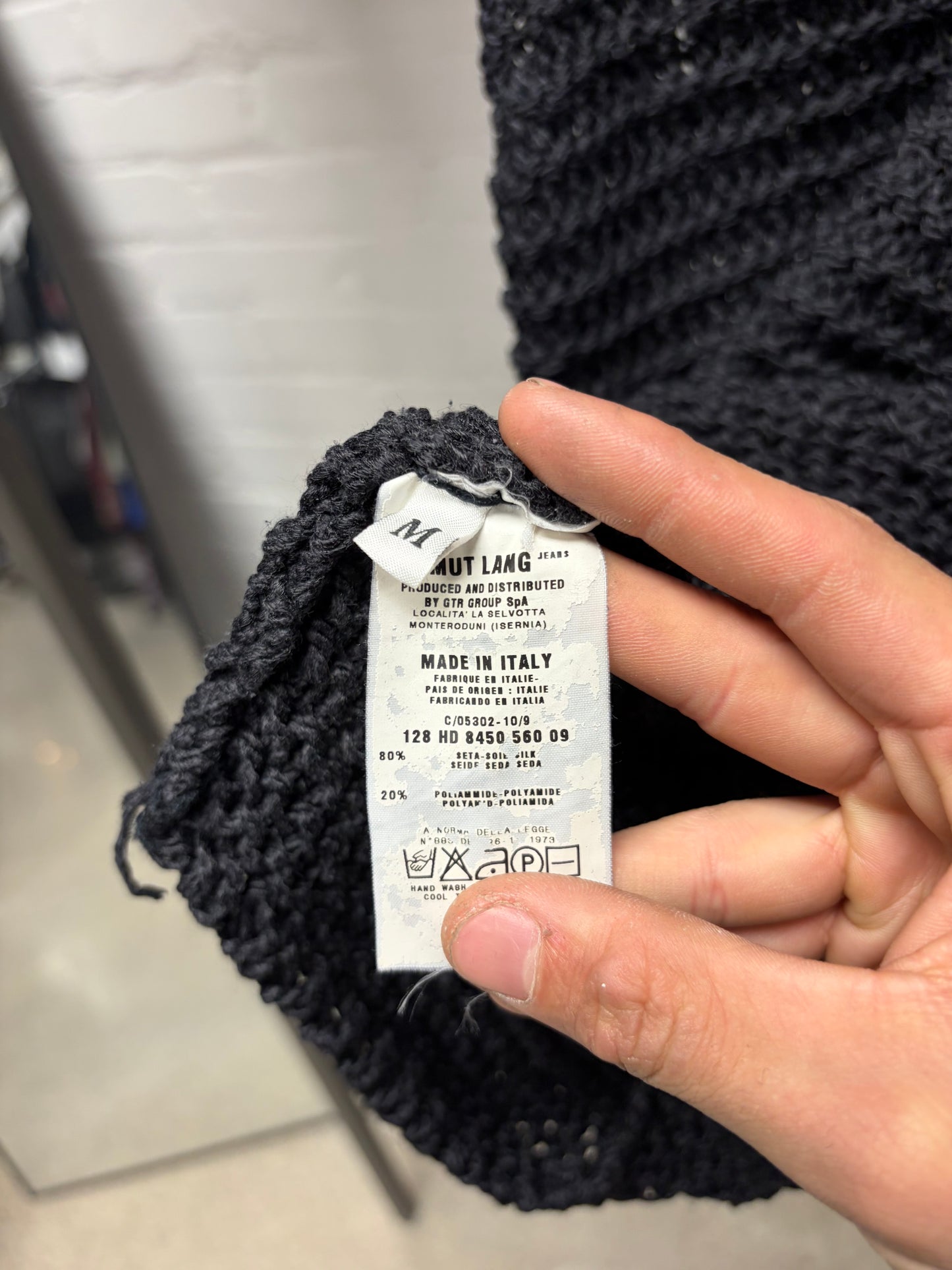 Vintage Helmut Lang ‘Bulletproof’ Knit Vest