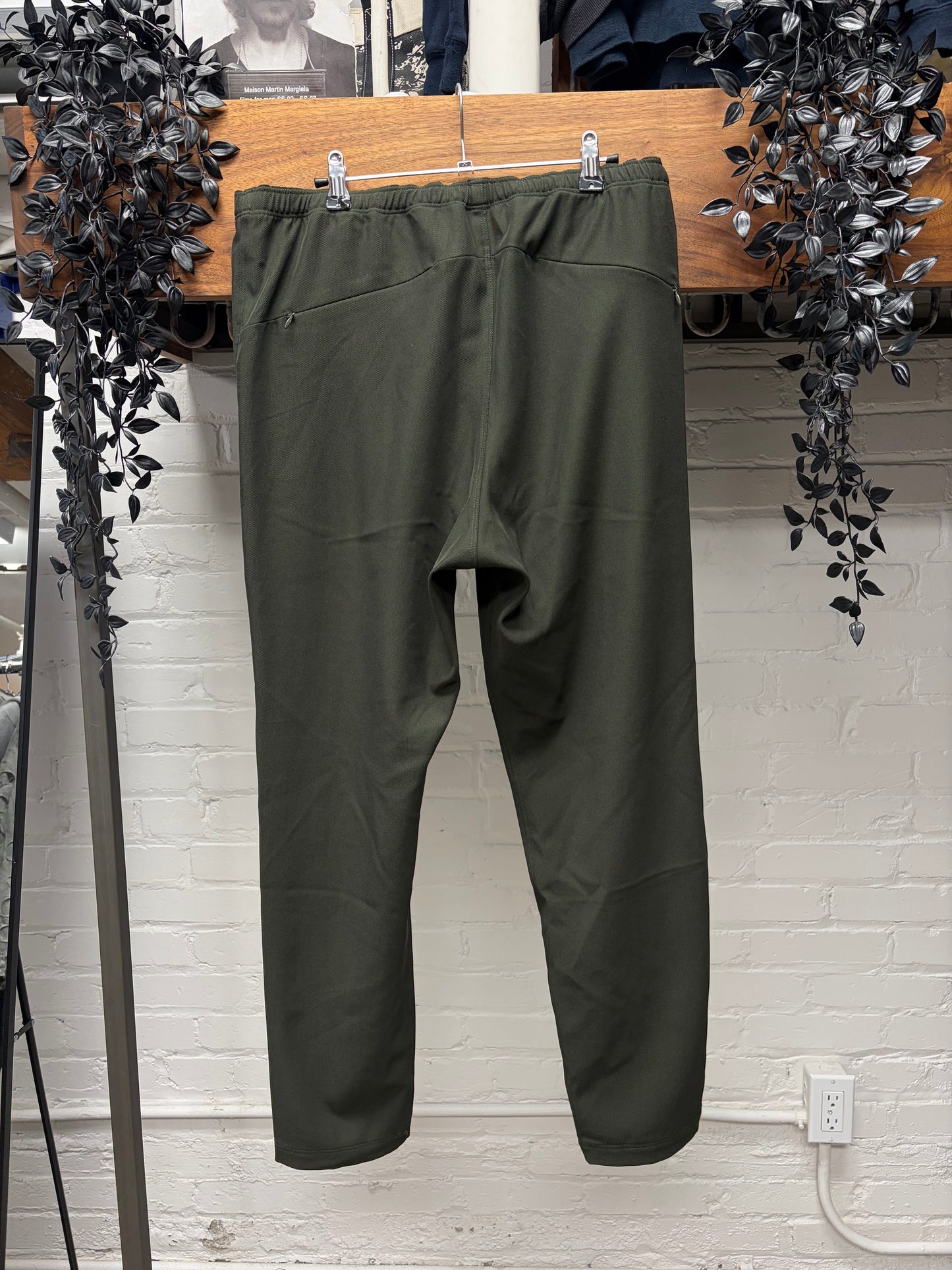 Needles Dark Green Pleated Track Pants