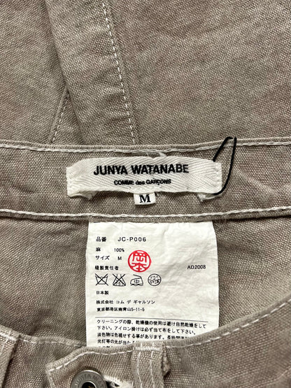 00s Junya Watanabe Sashiko Stitch Distressed Boot Cut Denim
