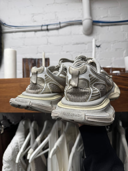 Balenciaga ‘3XL’ Cream/White Worn Out Oversized Sneakers
