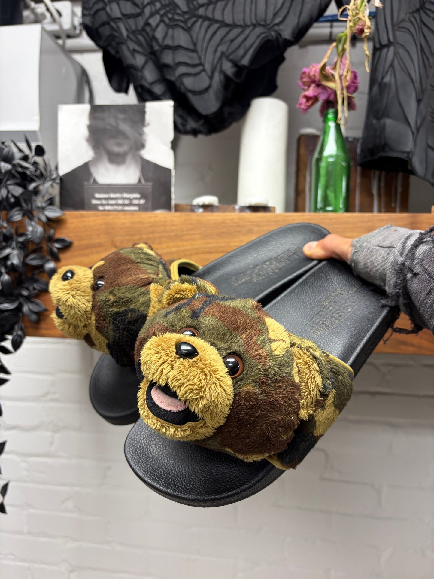 Jeremy Scott x ‘Camo Bear’ Slides