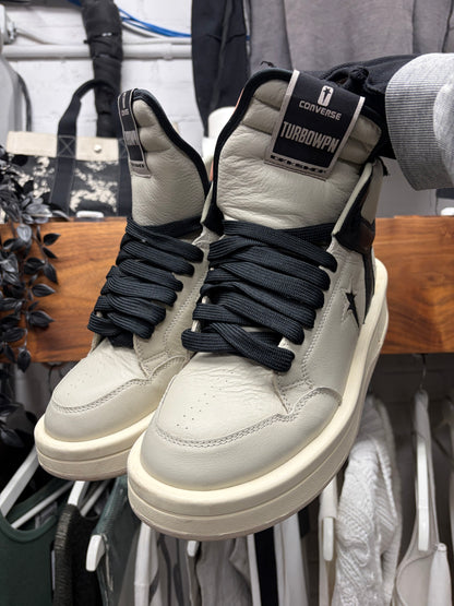 Rick Owens x Converse ‘TurboPWN’ High Top Sneakers