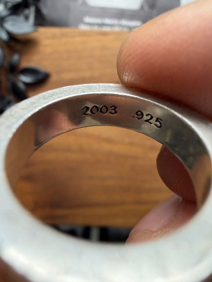 Chrome Hearts ‘Forever’ .925 Silver Spacer Ring