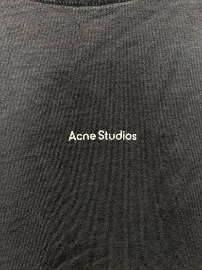 Acne Studios ‘Minimal Logo’ Black Oversized T-Shirt