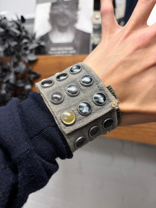 Kapital Kountry 11.5oz Black ‘Kinari’ Denim Bracelet