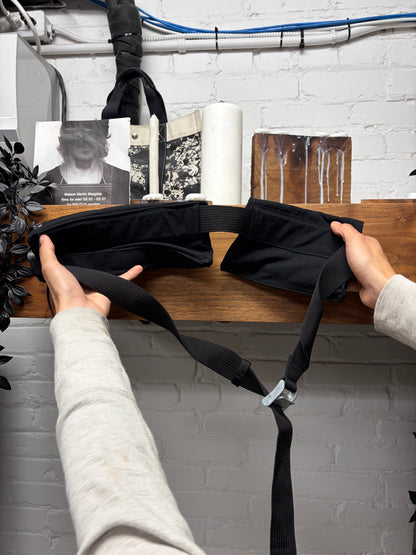 SS2020 Julius Black ‘Cargo Holster’  Adjustable Sling Bag