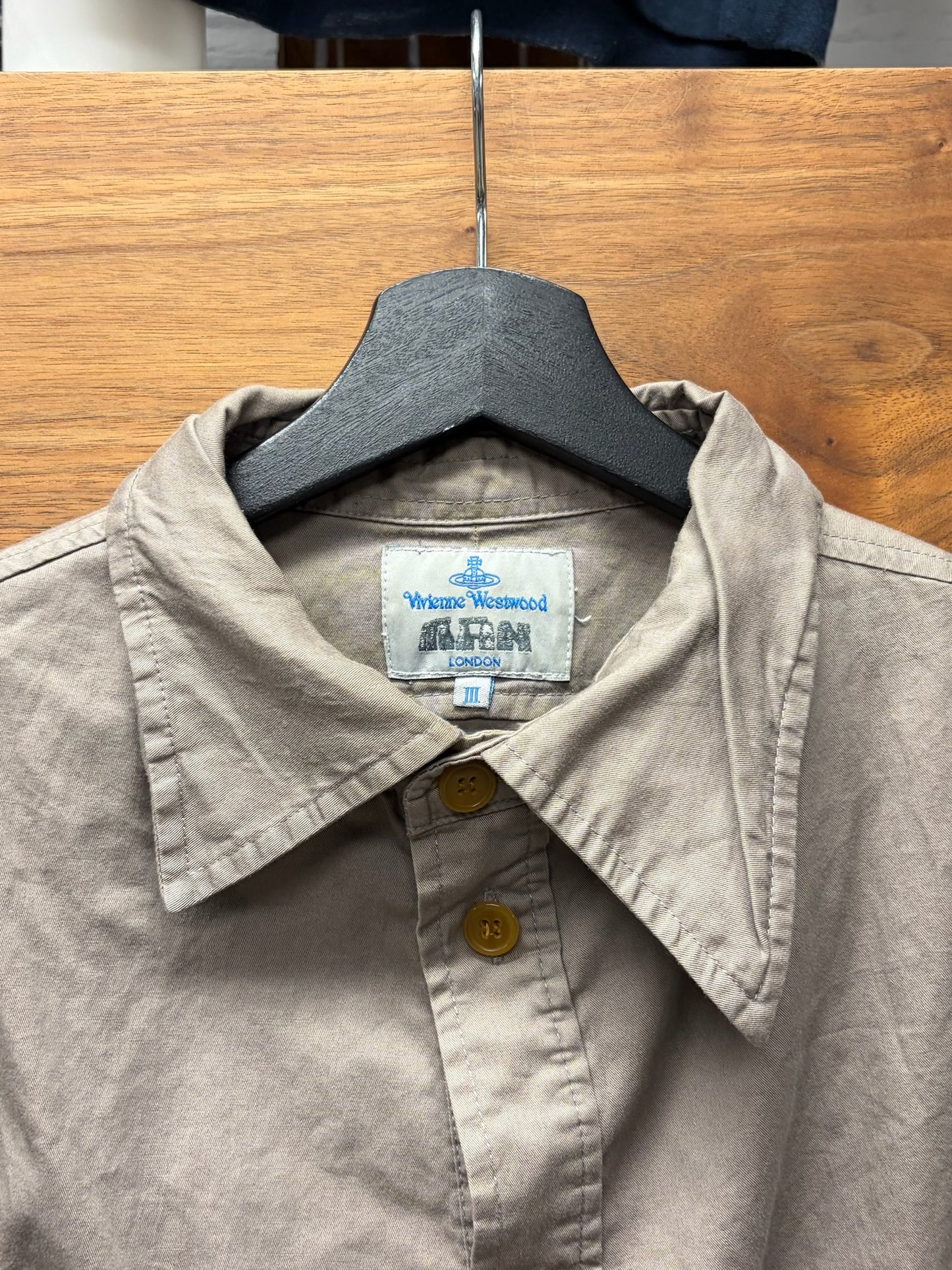 Vivienne Westwood Man Asymmetric Button Up Shirt