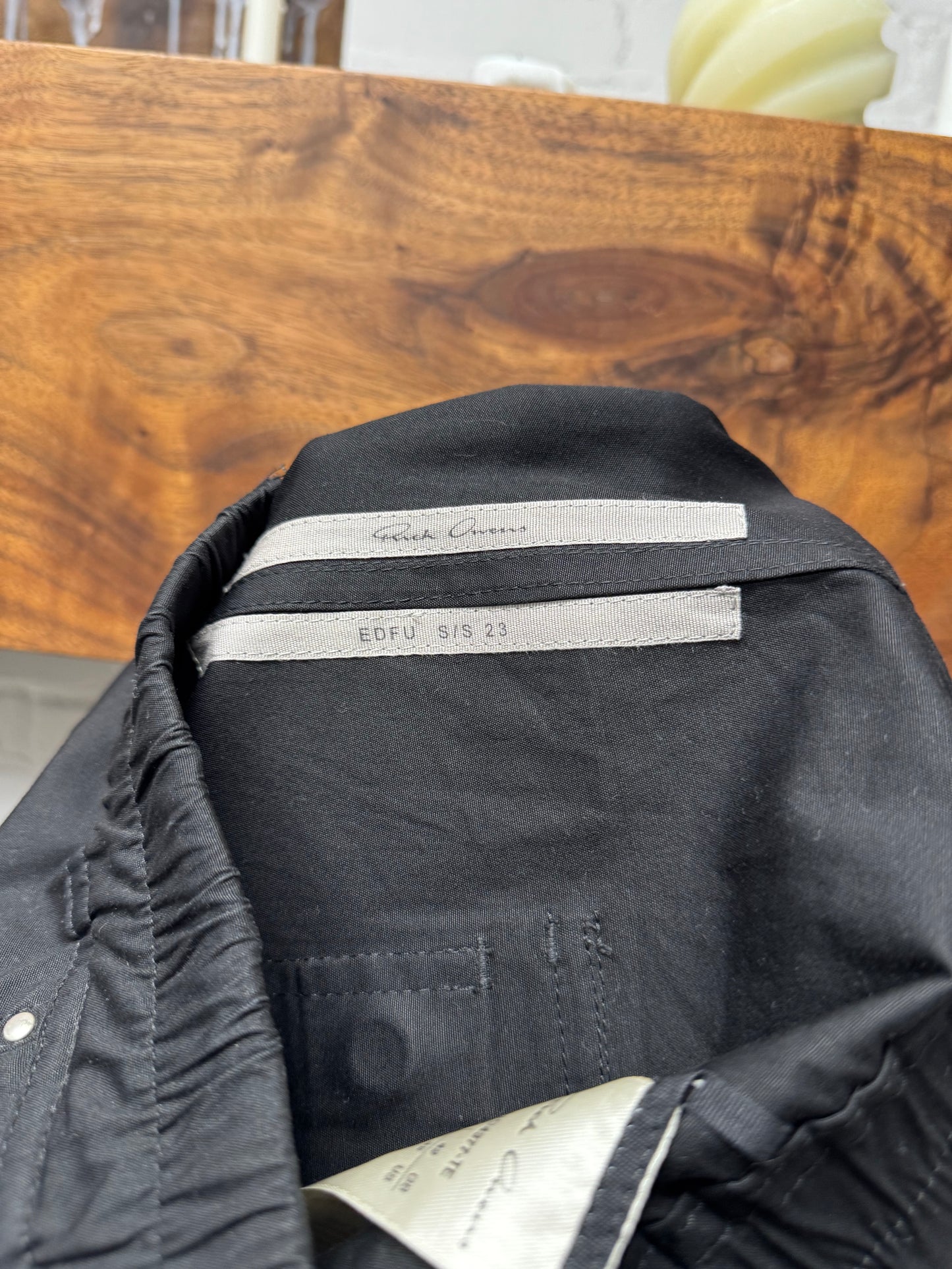 SS2023 Rick Owens Edfu ‘Bauhaus’ Cargo Drawstring Cargo Pants