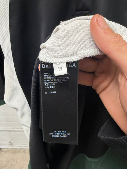 AW2021 Balenciaga Double Layered Hybrid ‘Sports Icon Logo’ Polo