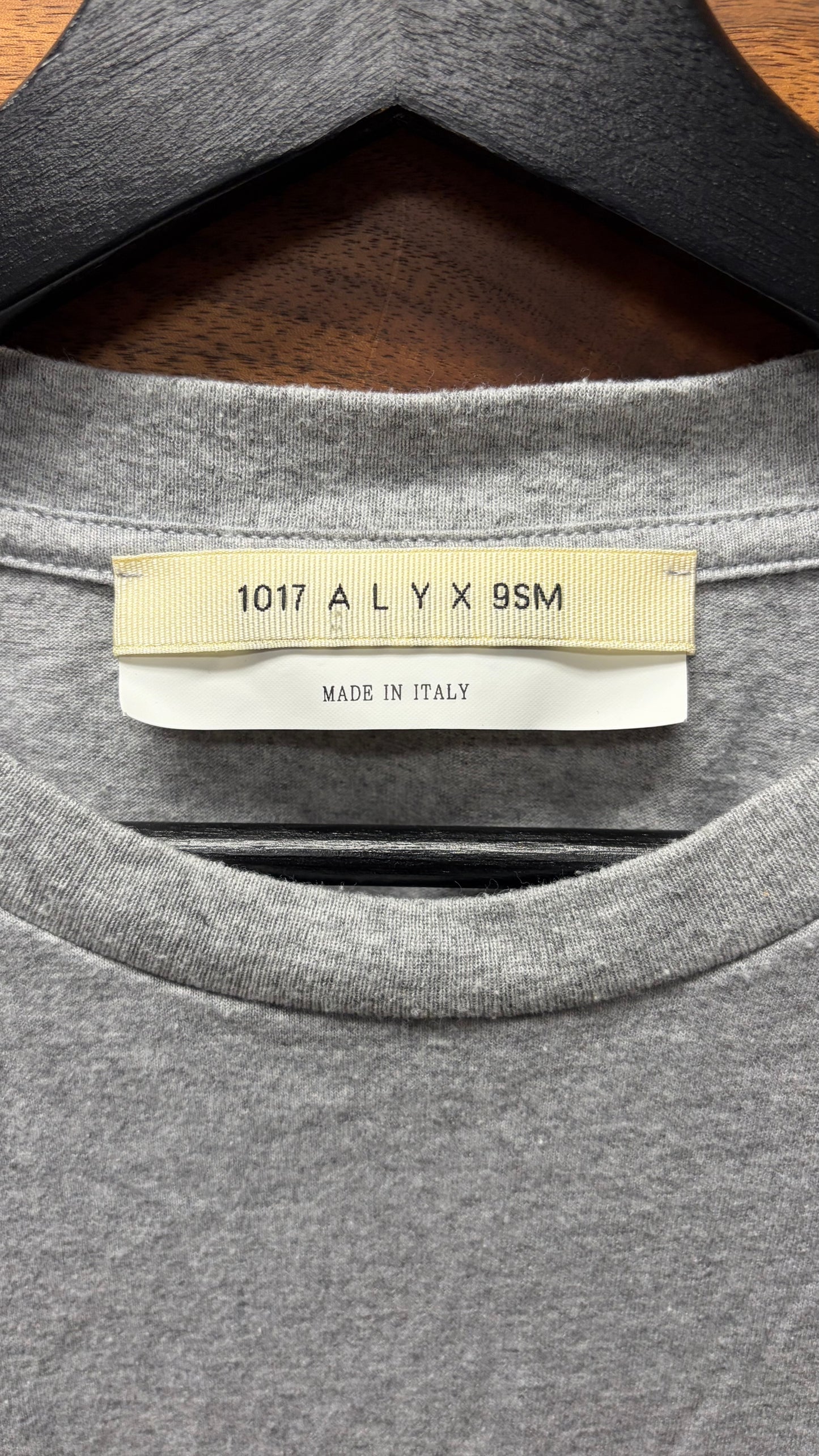 Alyx Studios ‘Melt Circle’ Logo Grey T-Shirt