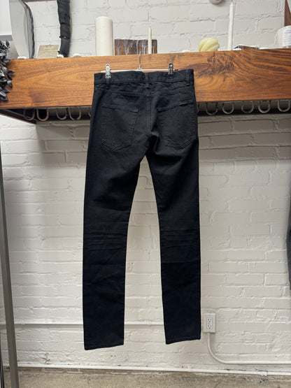 2019 Saint Laurent ‘D14’ Black Skinny Jeans