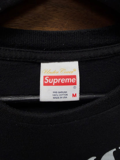 SS2018 Undercover x Supreme x Public Enemy ‘Crosshairs’ Black Graphic T-Shirt