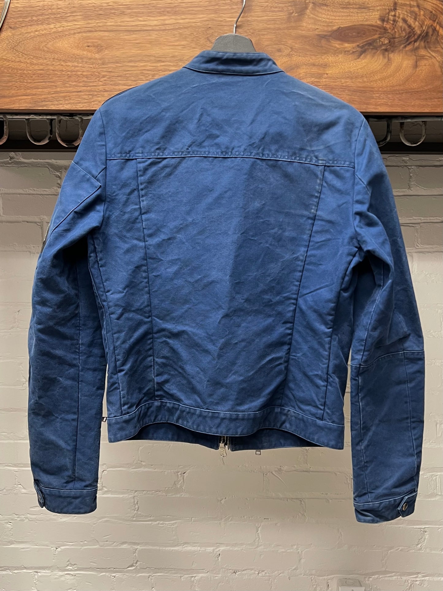 SS2009 Gucci Multi-Zip Blue Denim Moto Jacket