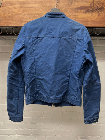 SS2009 Gucci Multi-Zip Blue Denim Moto Jacket