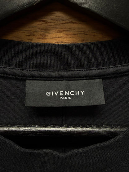 AW2013 Givenchy by Ricardo Tisci ‘Madonna’ Black Graphic T-Shirt with Metal Star Embellishments