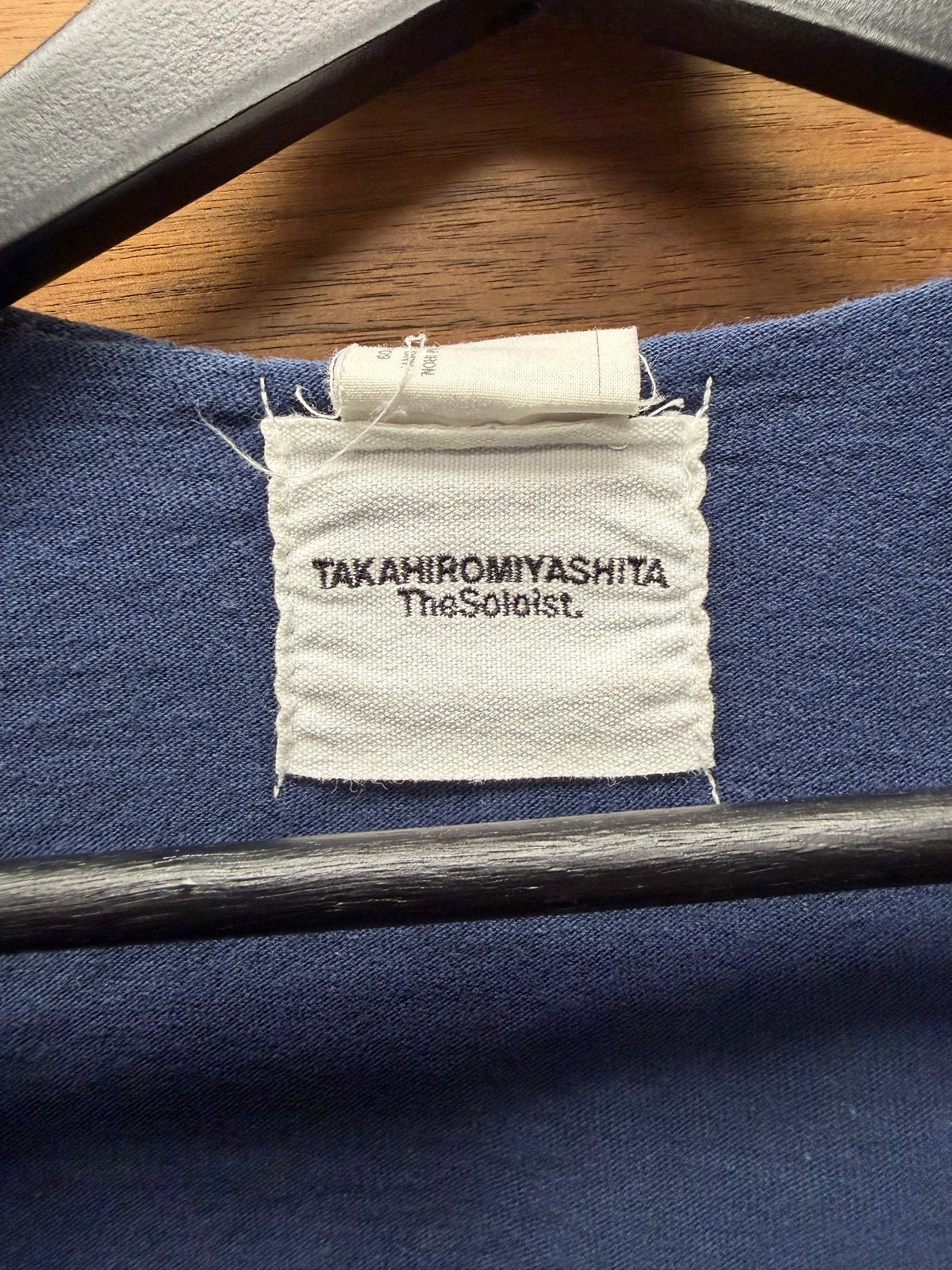 SS2015 Takahiro Miyashita the Soloist x Tangtang ‘Trash’ Reconstructed Blue T-Shirt