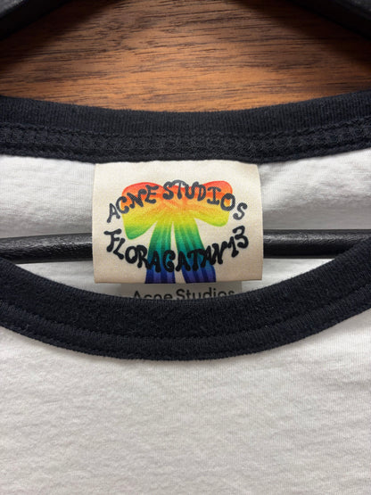 Acne Studios Raglan ‘Bow Logo’ Long Sleeve Shirt