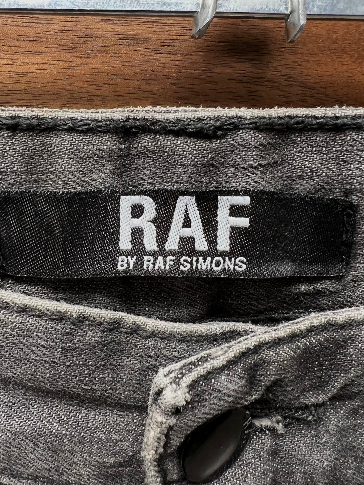 Raf by Raf Simons Grey Wash Slim/Skinny Denim