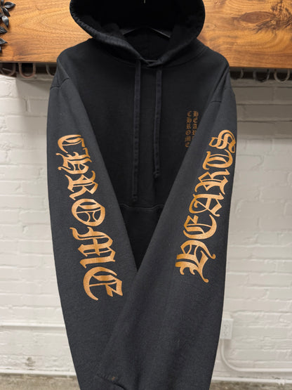 Chrome Hearts ‘Eye Chart’ Black/Orange Pullover Hoodie