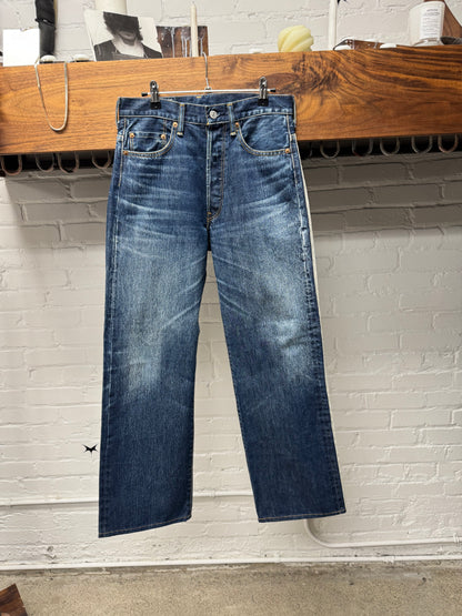 SS2004 Y-3 Yohji Yamamoto x Adidas ‘3-Stripe’ Blue 1/100 Selvedge Denim