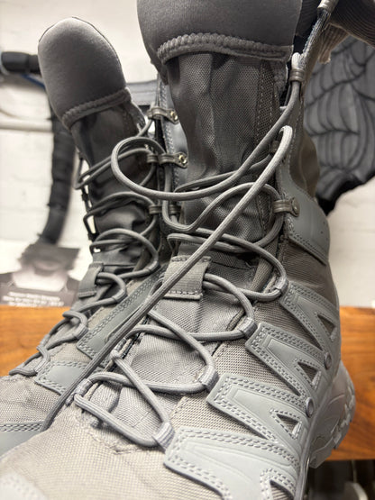 Rier x Salomon ‘XA Jungle’ Castlerock Grey High Top Sneakers