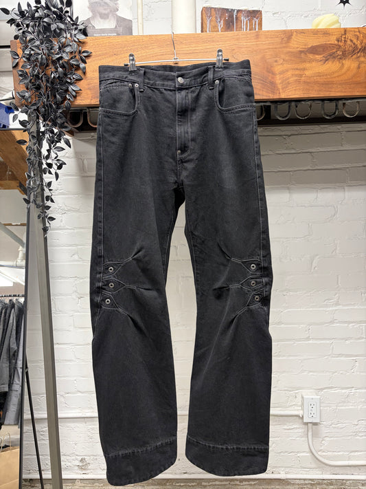 Kiko Kostadinov x Levi’s ‘Articulate Knee’ Buckle-Back Denim