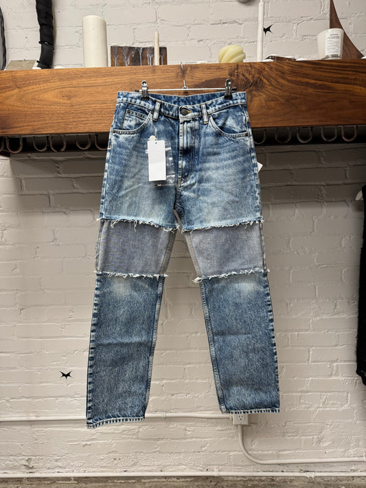 SS2021 Maison Margiela ‘Reconstructed’ Blue Denim