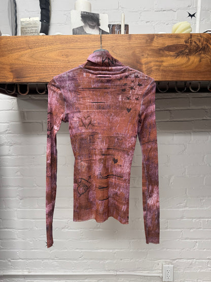 Jean Paul Gaultier x KNWLS Mesh Long Sleeve Shirt