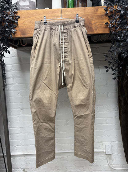 SS2021 Rick Owens ‘Phlegethon’ Dust Drop Crotch Drawstring Pants