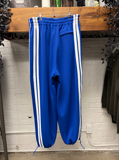 Vetements Blue/White Striped Drawstring Track Pants