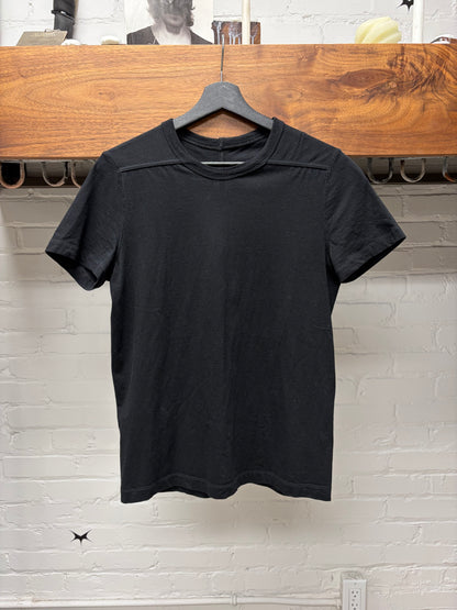 SS2024 Rick Owens ‘Lido’ Black ‘Level’ Short Sleeve Shirt