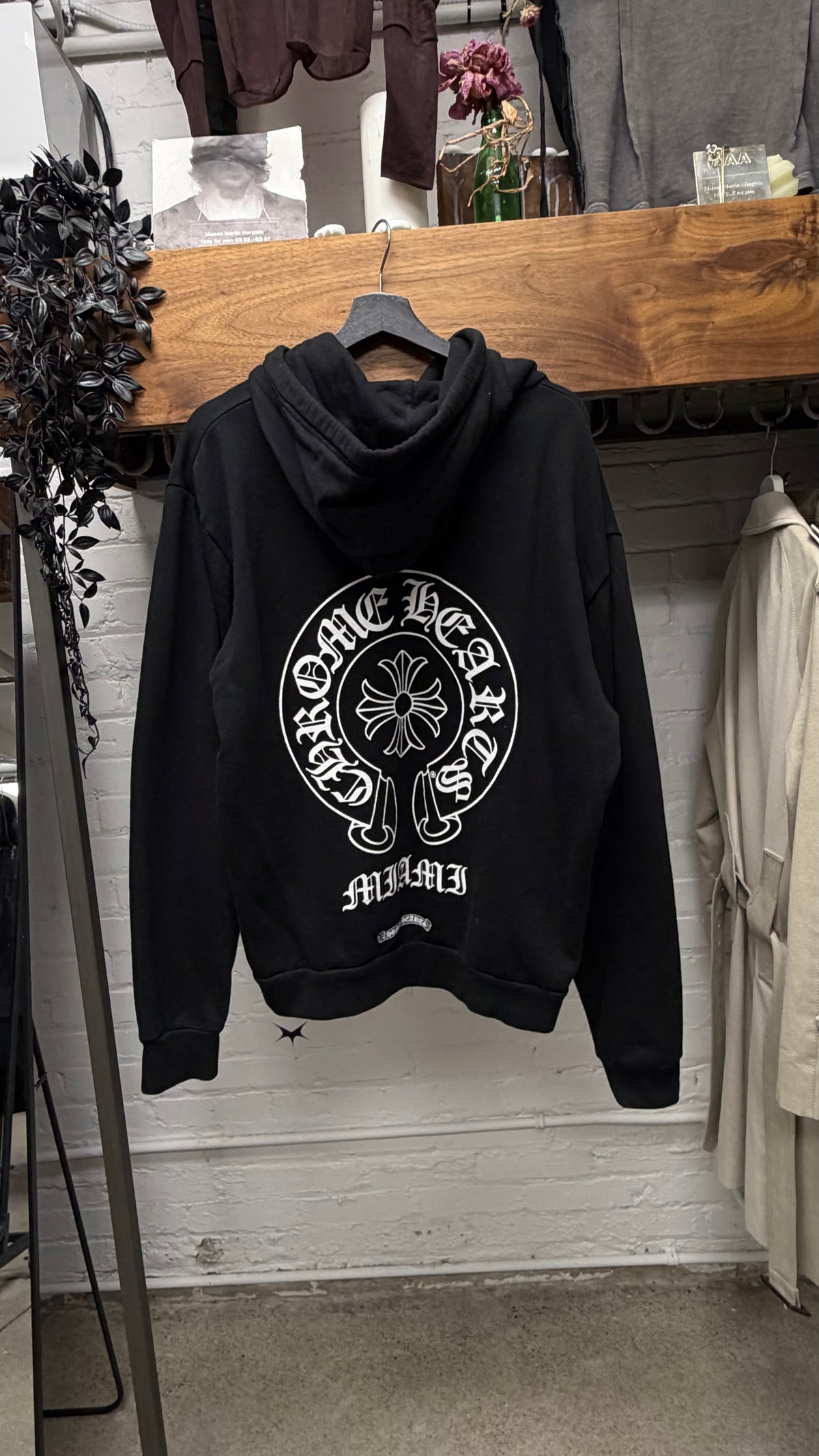 Chrome Hearts ‘Miami’ Store Exclusive Horseshoe Logo Pullover Hoodie