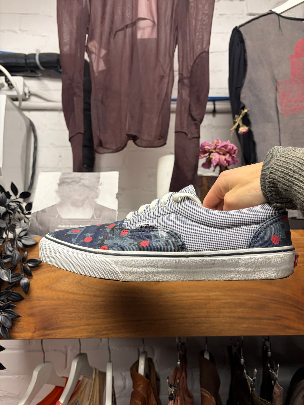 SS2013 Supreme x Comme des Garçons Shirt x Vans 'Digital Camo' Low Top Sneakers