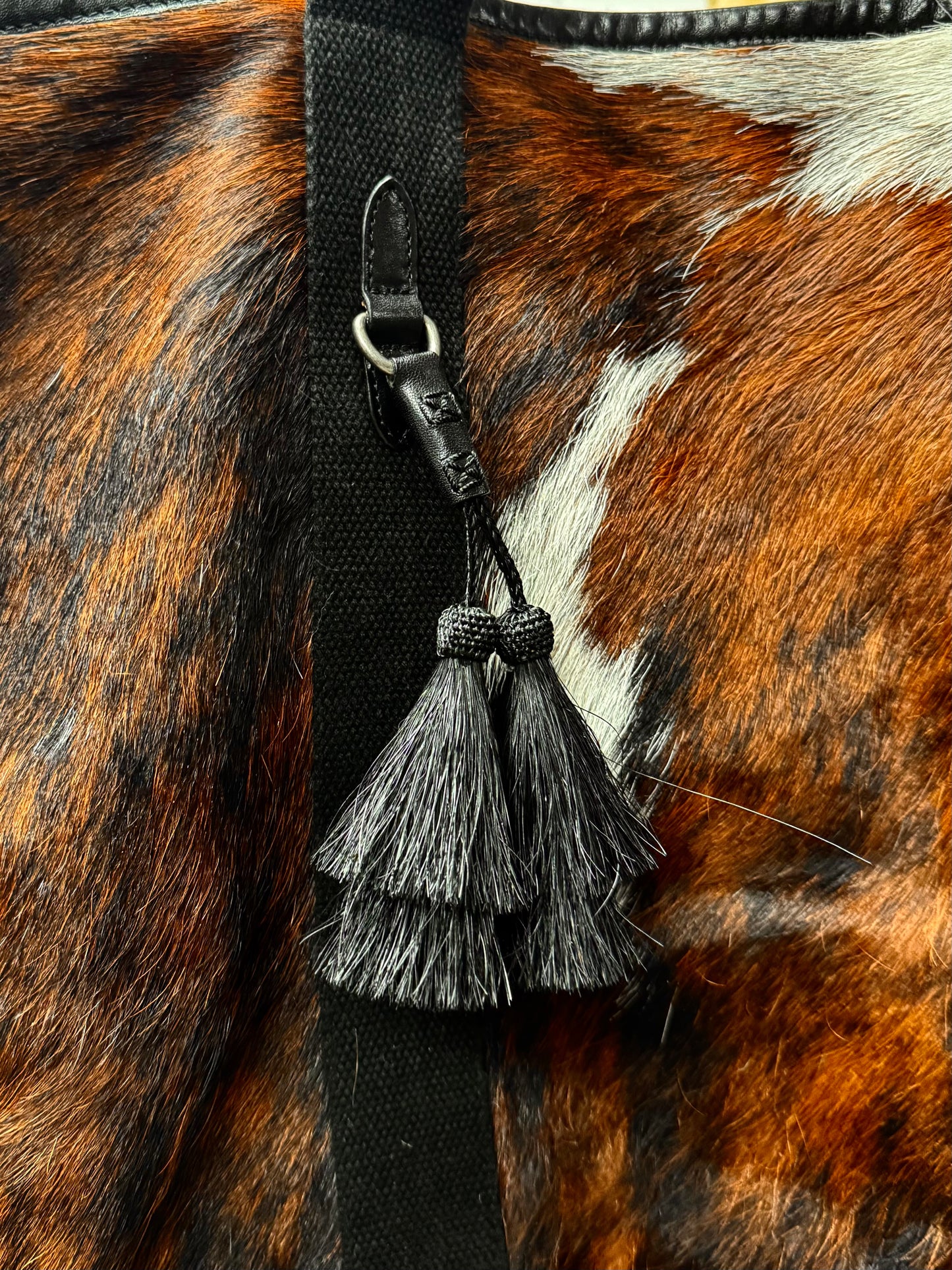 Dries Van Noten ‘Pony-Hair’ Calfskin Leather Cowhide Jumbo Tote Bag