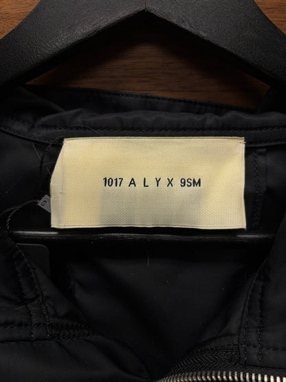 Alyx Studios Roller Buckle Black Nylon Track Jacket