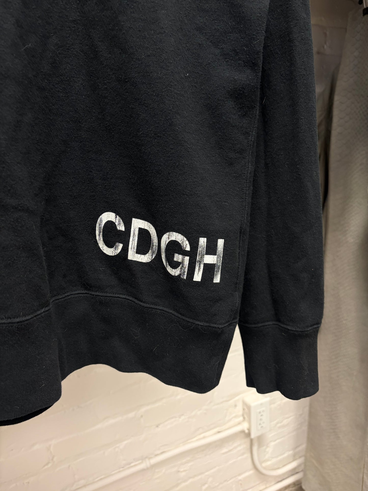 2005 Comme Des Garçons Homme Black ‘Jersey’ Sweatshirt