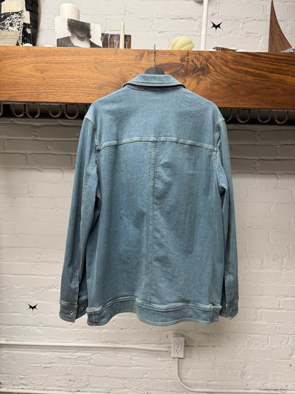 Rick Owens DRKSHDW ‘Soft Blue’ Denim Workers Jacket