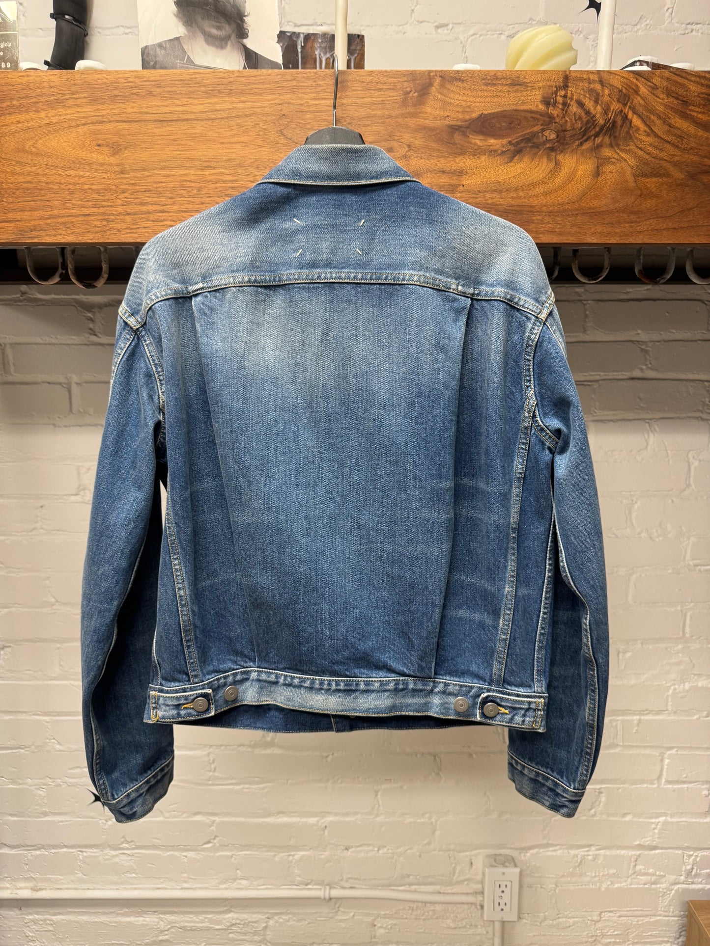 SS2021 Maison Margiela Distressed ‘Type 1’ Denim Trucker Jacket