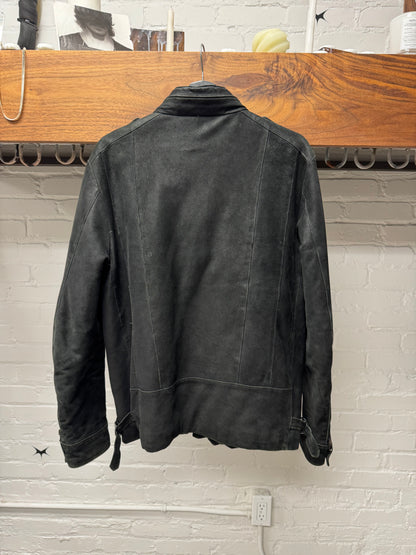 AW2004 Number (N)ine ‘Give Peace a Chance’ Lambskin Leather Jacket