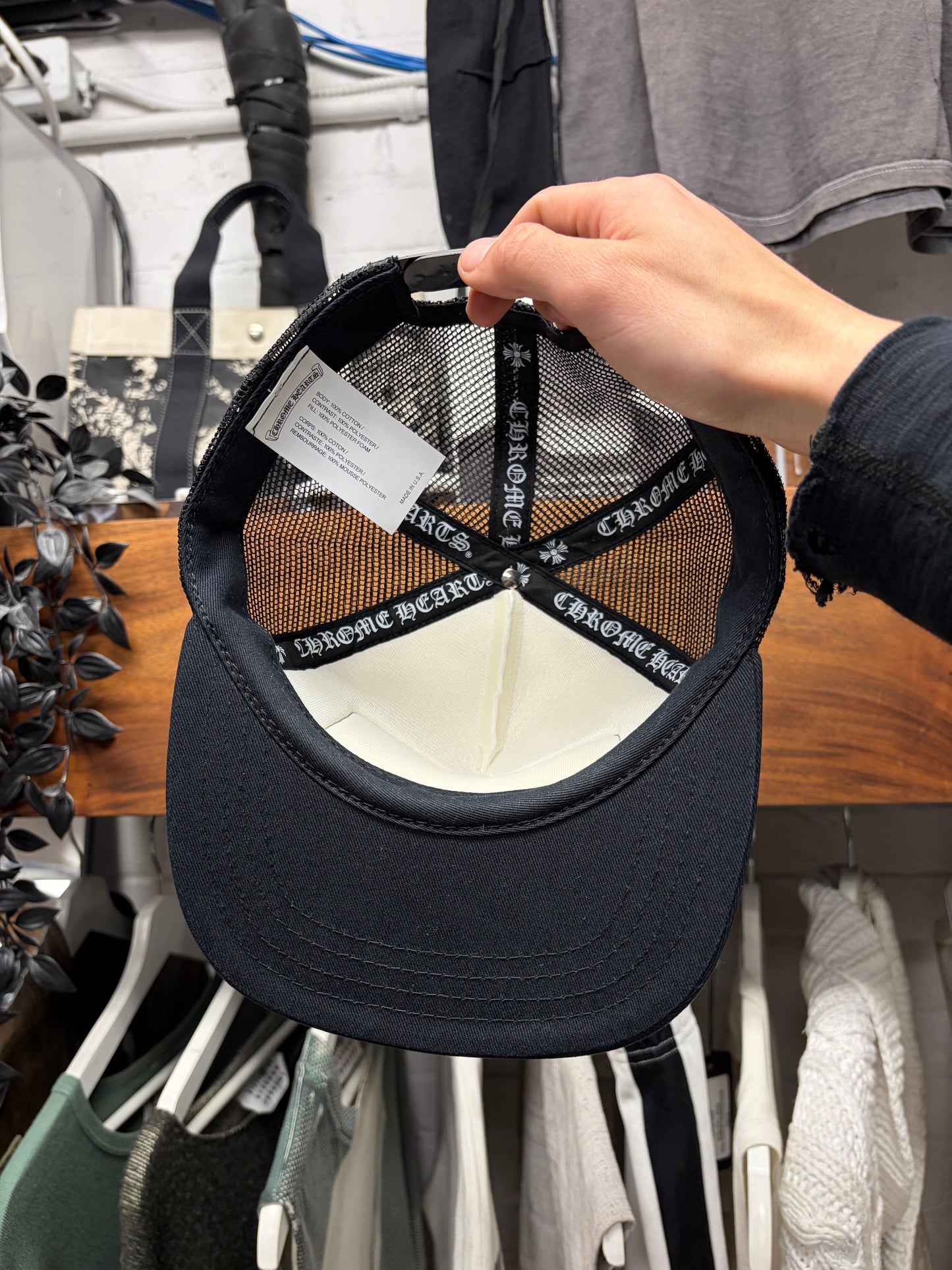 Chrome Hearts ‘Hollywood Store Exclusive’ Mesh Trucker Hat