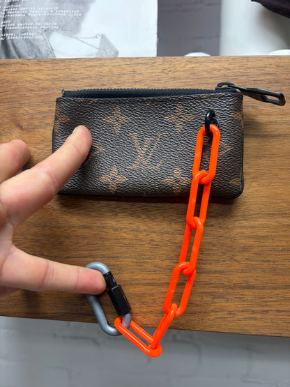 SS2019 Louis Vuitton by Virgil Abloh Monogram Leather ‘Solar Ray Clés’ Key Pouch